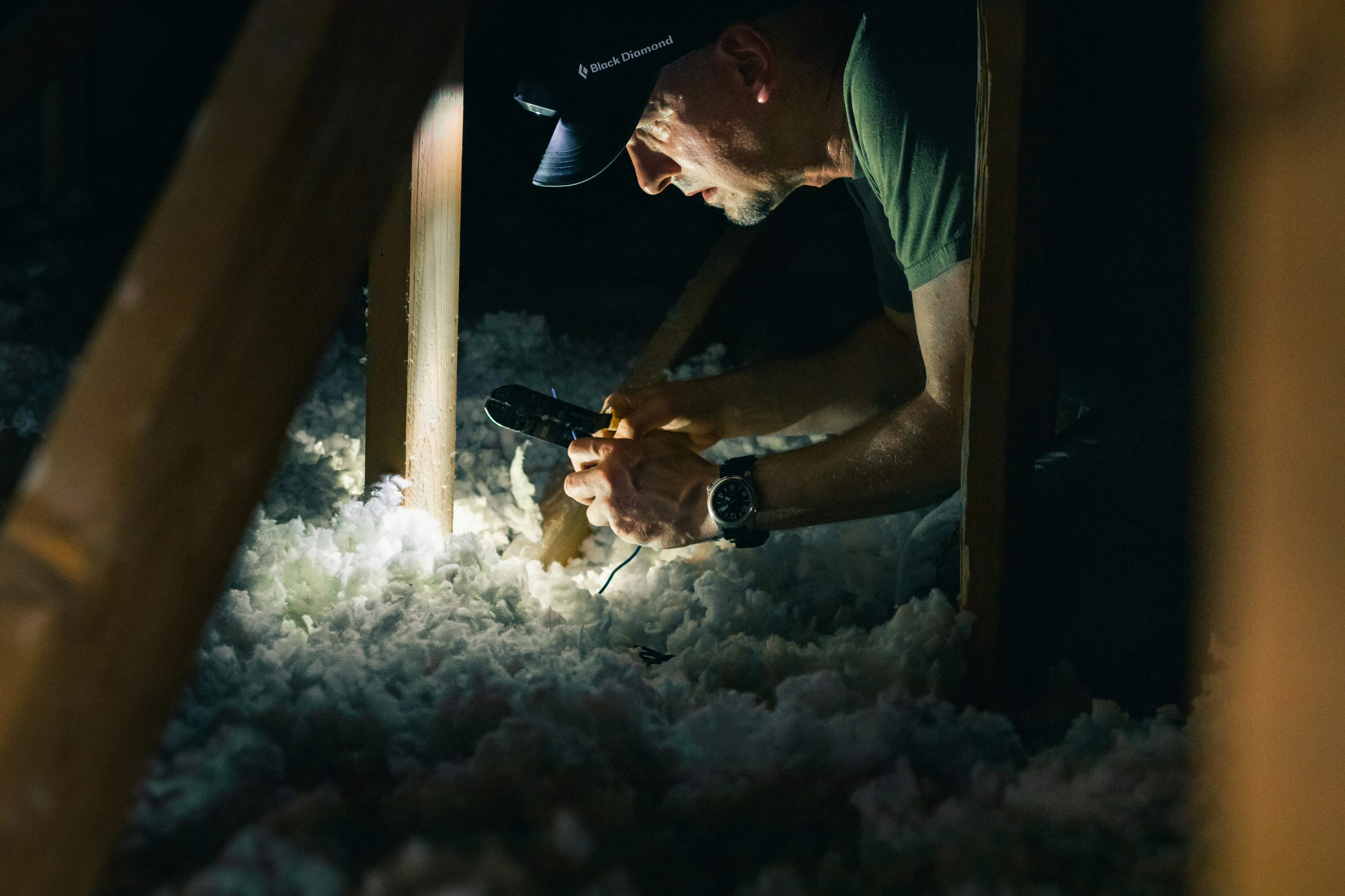 Isolation des combles par soufflage de laine minérale